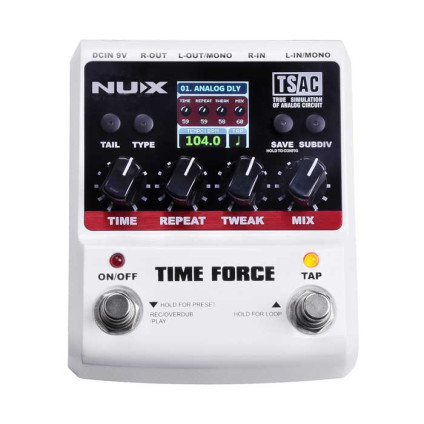 قیمت خرید فروش افکت گیتار آکوستیک Nux Time Force